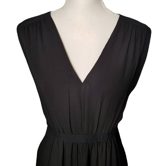 Revolve BCBGMaxazria Rachel Black Sleeveless Dress with Side Cut Outs Size Small - Picture 5 of 9
